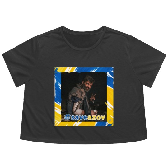 Discover azov ukraine Flowy Cropped Tees