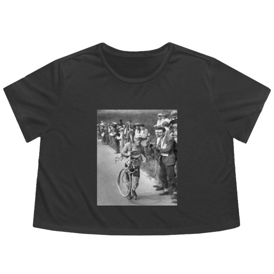 Discover Tour De France Vintage 1930s Flowy Cropped Tees