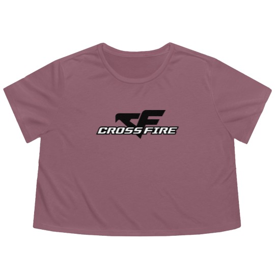 Discover Crossfire Flowy Cropped Tees