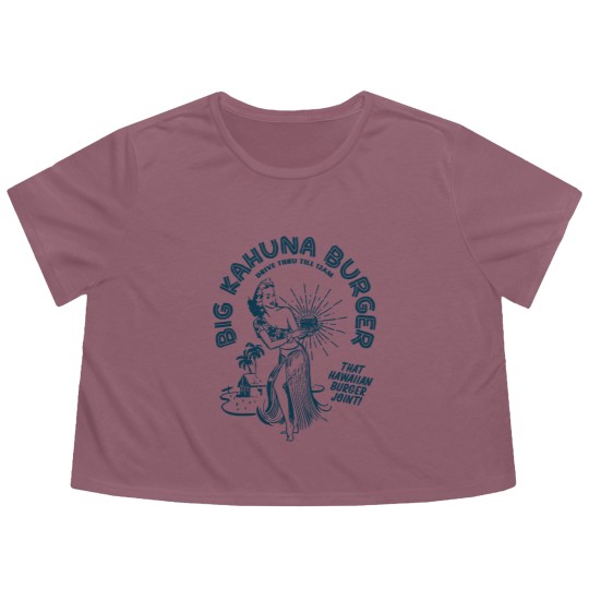 Discover Big Kahuna Burger - Pulp Fiction - Flowy Cropped Tees