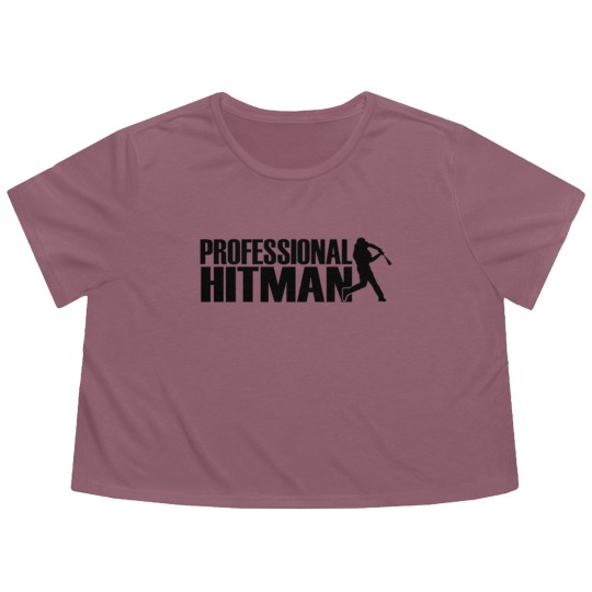 Discover Professional Hitman Flowy Cropped Tees