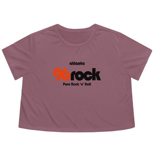 Discover 96 Rock Atlanta Light Gift Flowy Cropped Tees Flowy Cropped Tees