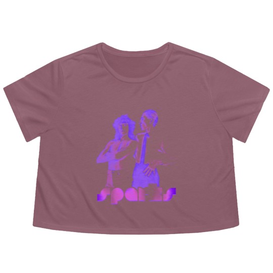 Discover Retro Sparks Band Big Beat Tribute - Sparks - Flowy Cropped Tees