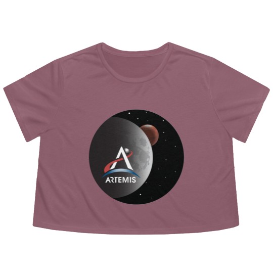 Discover Artemis Mission - Artemis - Flowy Cropped Tees