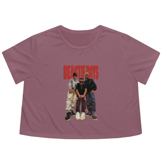Discover Beastie Boys Band Flowy Cropped Tees