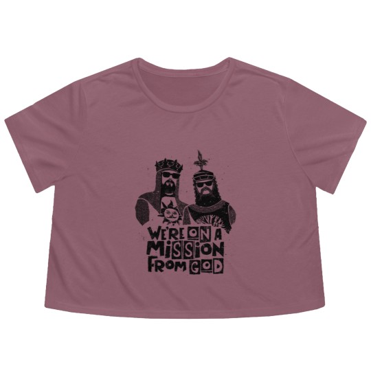 Discover The Blues Brethren - Monty Python And The Holy Grail - Flowy Cropped Tees