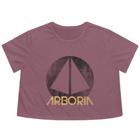 Discover Arboria Institute - Beyond The Black Rainbow - Flowy Cropped Tees