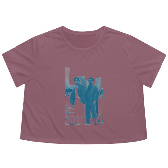 Discover Miami Vice - Simple design - Miami Vice - Flowy Cropped Tees