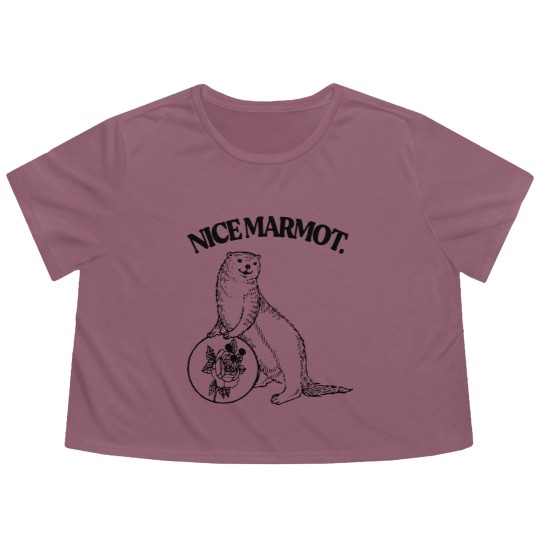 Discover Nice Marmot - The Big Lebowski - Flowy Cropped Tees