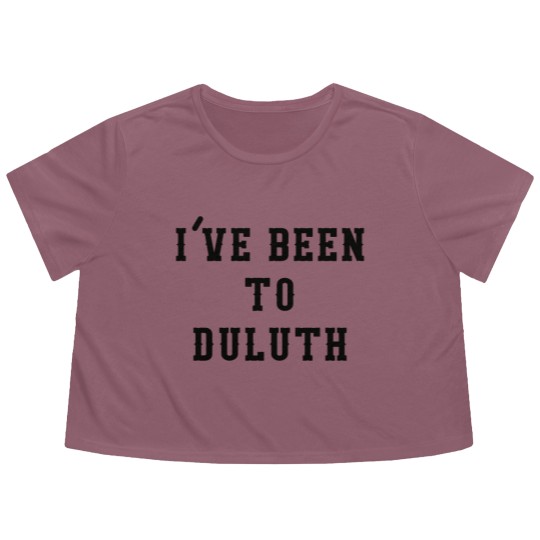 Discover I've Been To Duluth - Ive Been To Duluth - Flowy Cropped Tees