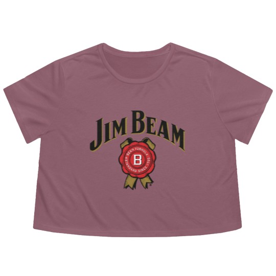 Discover Jim Beam Flowy Cropped Tees