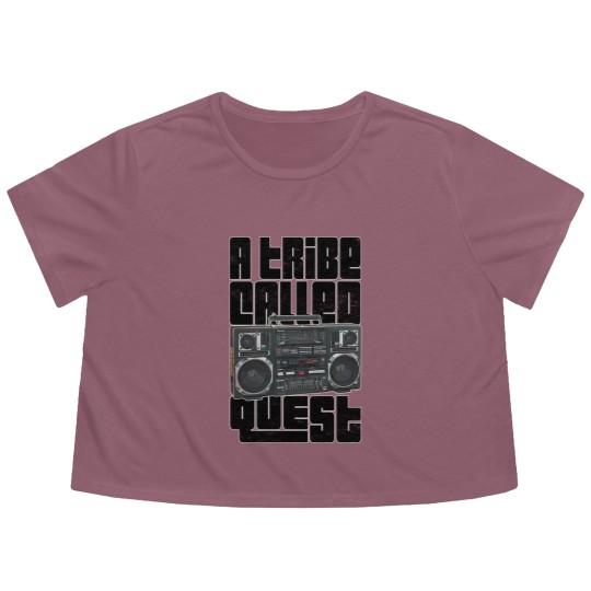 Discover A Tribe Called Quest / Retro Fan Art Design - A Tribe Called Quest - Flowy Cropped Tees