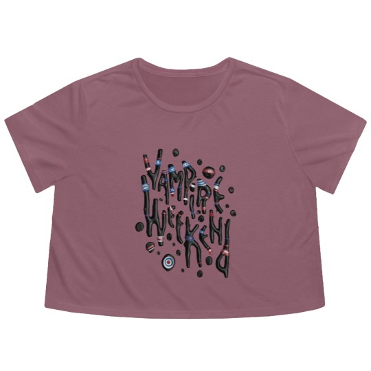 Discover vampire week end - Vampire Weekend Band - Flowy Cropped Tees