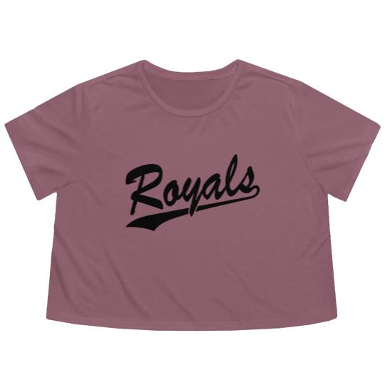 Discover Royals Flowy Cropped Tees