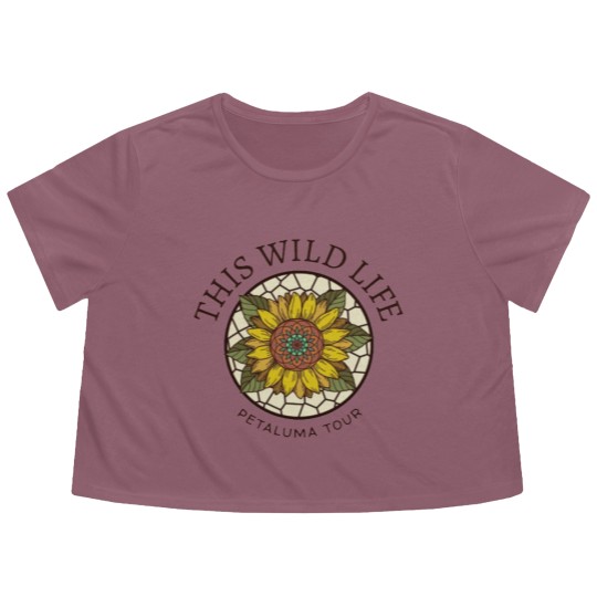 Discover this wild life petaluma tour - Wild Life - Flowy Cropped Tees
