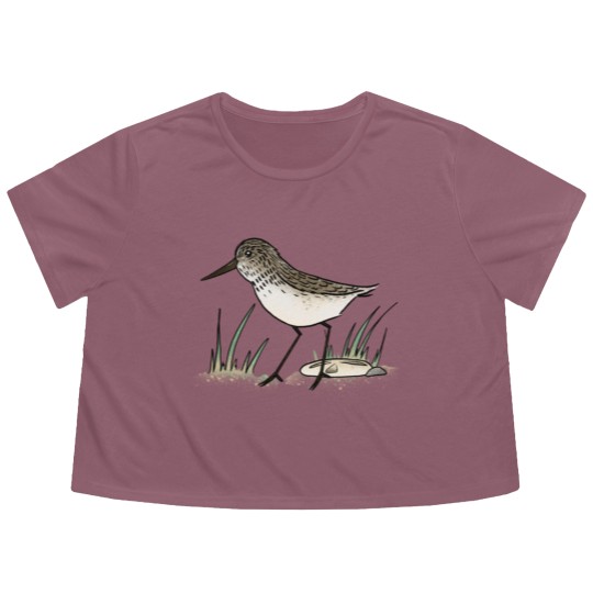 Discover Sandpiper Flowy Cropped Tees
