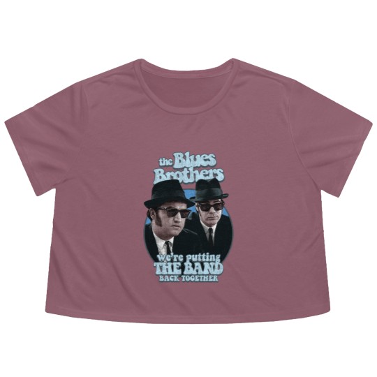 Discover The Blues Brothers - The Blues Brothers - Flowy Cropped Tees