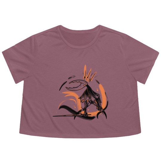 Discover Shrieking Hollow Knight - Hollow Knight - Flowy Cropped Tees