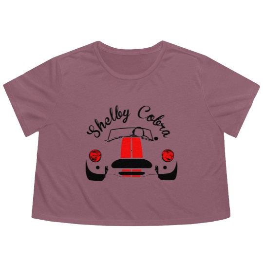 Discover Shelby Cobra Old Style - Shelby Cobra - Flowy Cropped Tees