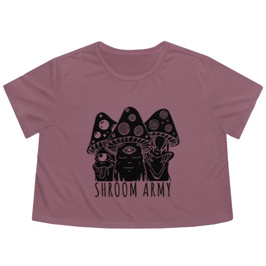 Discover Car Decal BLACK-01 Flowy Cropped Tees