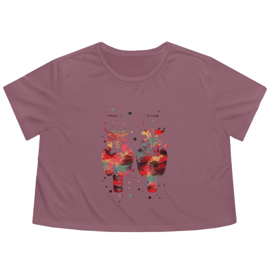 Discover Thyroid gland - Thyroid Gland - Flowy Cropped Tees
