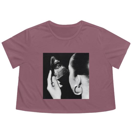 Discover SADEVILLAIN Eternal Flowy Cropped Tees