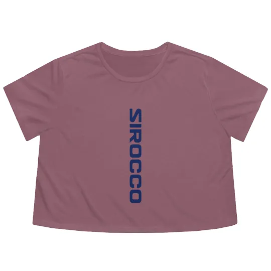 Discover Sirocco Below The Deck Flowy Cropped Tees For Yachting birthday Flowy Cropped Tees