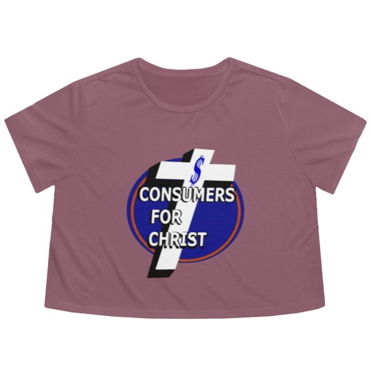 Discover consumers for christ Flowy Cropped Tees