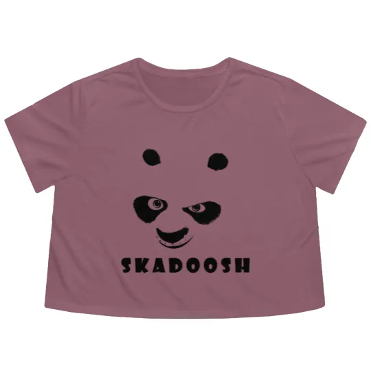 Discover Kung Fu Panda Flowy Cropped Tees