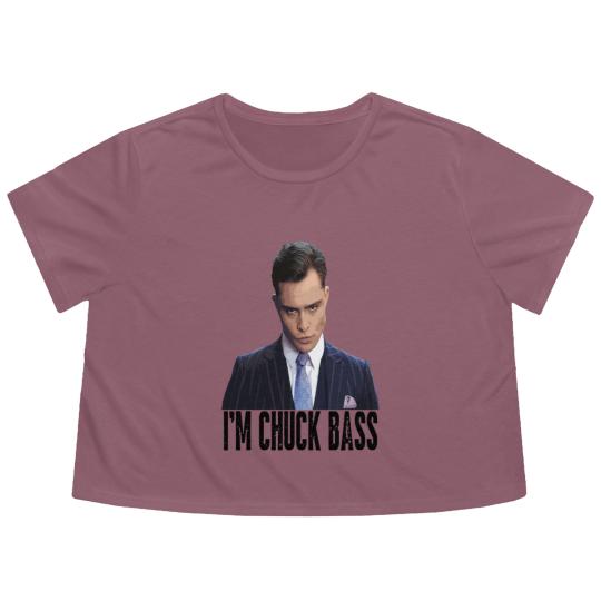 Discover Chuck Bass Unisex Flowy Cropped Tees, Gosip Girl Flowy Cropped Tees