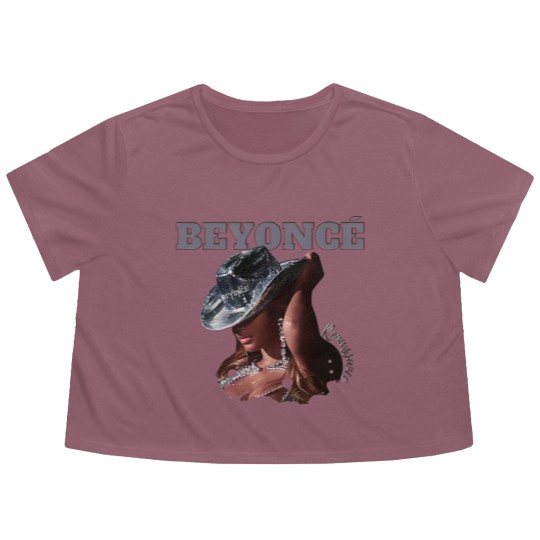 Discover Beyonce Paint Graphic Flowy Cropped Tees, Vintage Flowy Cropped Tees, Beyonce Renaissance Tour, Beyonce Tour Flowy Cropped Tees