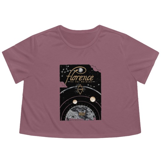 Discover Vintage Florence And The Machine Flowy Cropped Tees