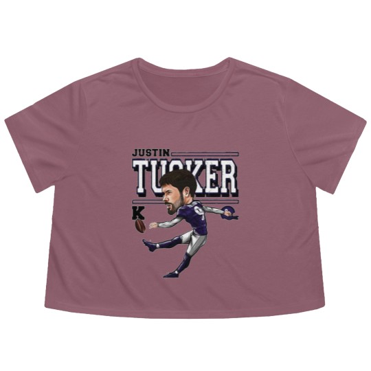 Discover justin tucker Flowy Cropped Tees