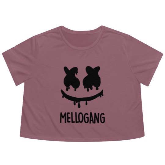 Discover Mellogang - Marshmello - Flowy Cropped Tees