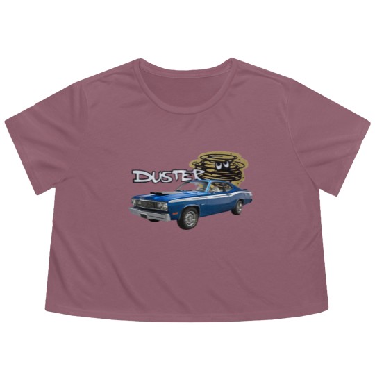 Discover 1974 Plymouth Duster - Duster - Flowy Cropped Tees