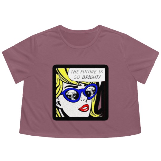 Discover POP ART CLASSIC Flowy Cropped Tees