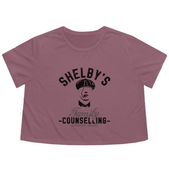 Discover Shelby's Family Counselling Peaky Blinders - Peaky Blinders - Flowy Cropped Tees