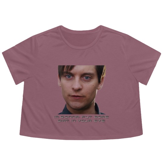 Discover DIRTy Tobey Flowy Cropped Tees