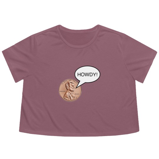 Discover RYAN TRAHAN, Penny Howdy Flowy Cropped Tees
