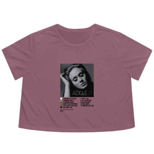 Discover Adele Flowy Cropped Tees, Adele Flowy Cropped Tees