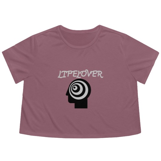 Discover Lifelover Flowy Cropped Tees