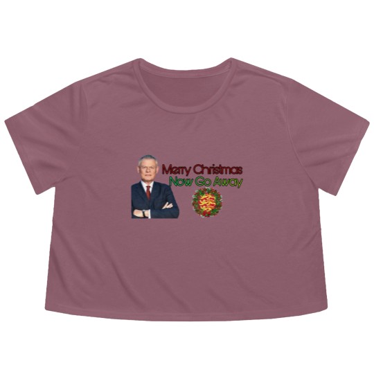Discover Doc Martin Ellingham Christmas Flowy Cropped Tees