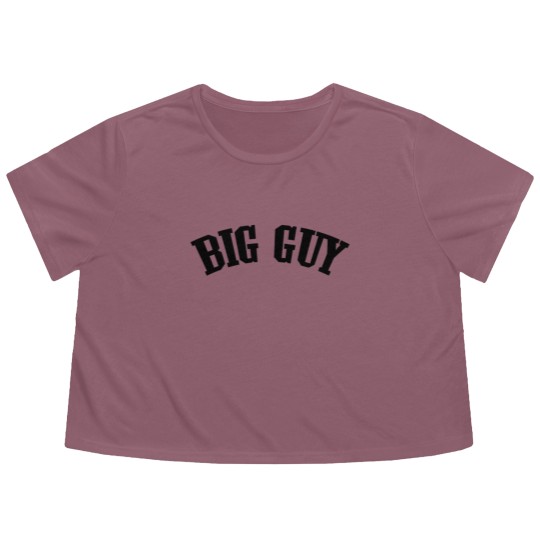 Discover Father Big Guy Flowy Cropped Tees
