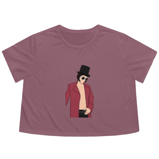 Discover Willy Wonka TikTok - Willy Wonka - Flowy Cropped Tees