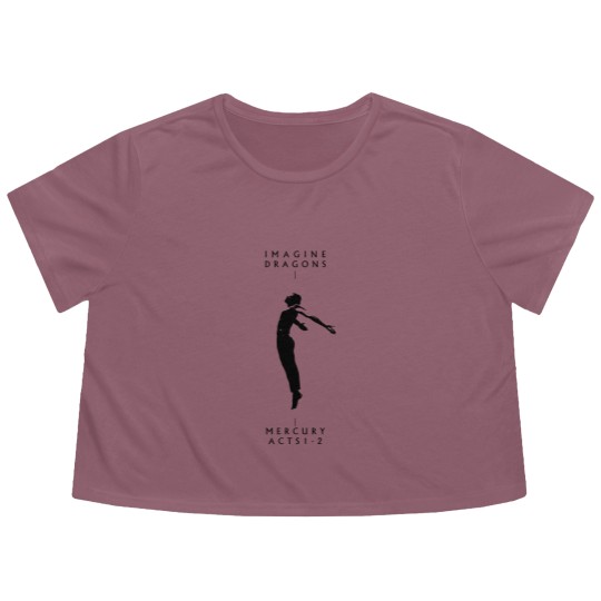 Discover Imagine Dragons Mercury Flowy Cropped Tees