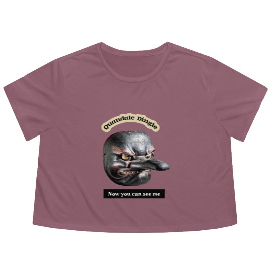 Discover Quandale Dingle funny design Flowy Cropped Tees