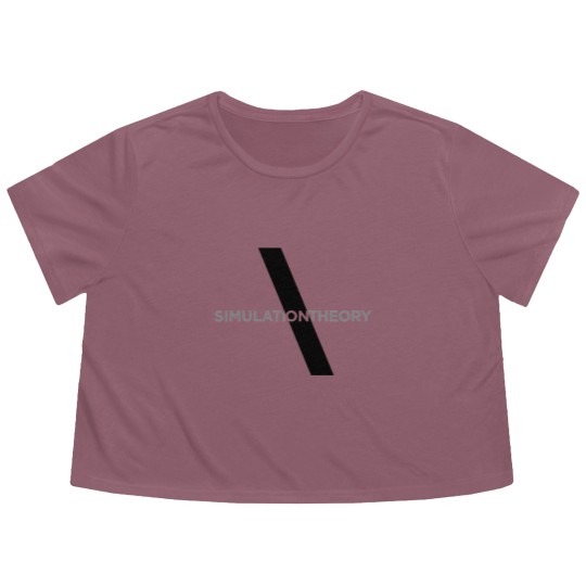 Discover Muse - Simulation Theory Flowy Cropped Tees