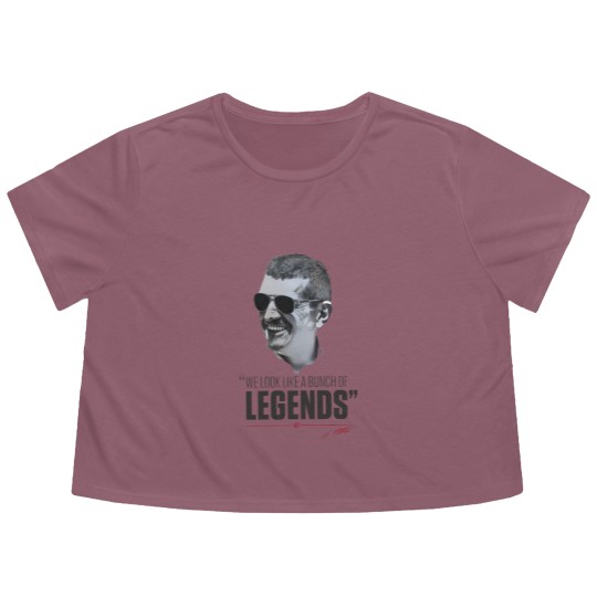 Discover Guenther Steiner Flowy Cropped Tees