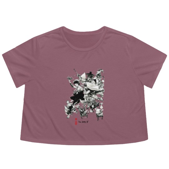 Discover KIM JUNG GI | Essential Flowy Cropped Tees