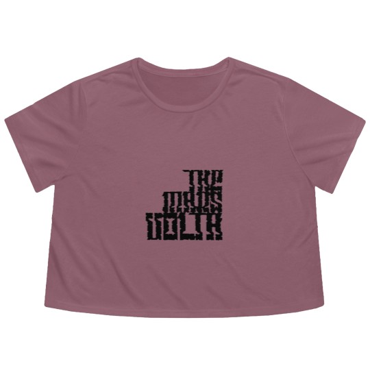 Discover Font the volta mars Flowy Cropped Tees